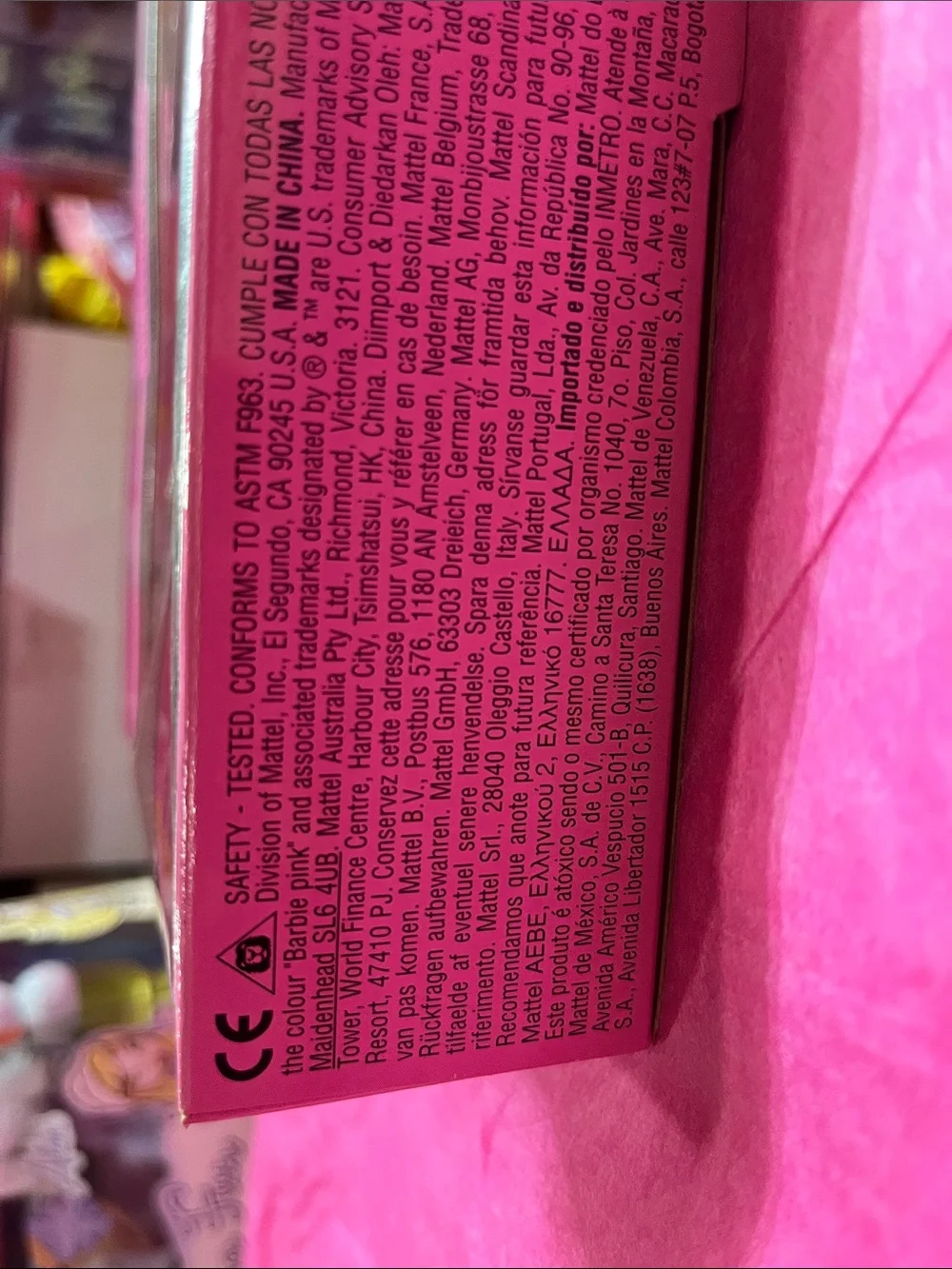 Mattel Kelly Collector Edition 4-Piece Doll Giftset - Pink, Black, White, Red